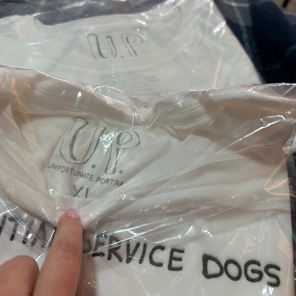 Unfortunate Portrait Essential Service Dogs Graphic Tee - Picture 2 of 4